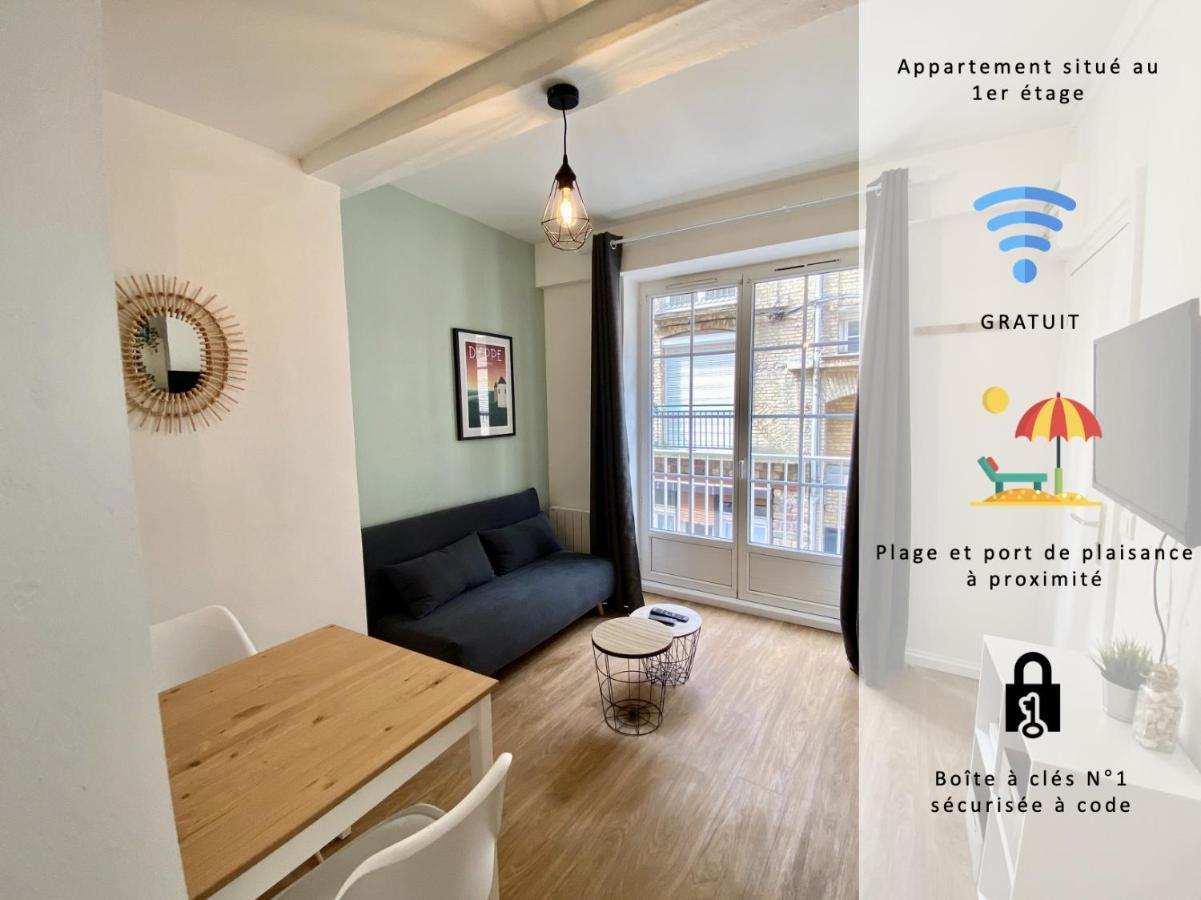 La Coquille - Centre Historique Parking Gratuit Apartment Dieppe Exterior photo